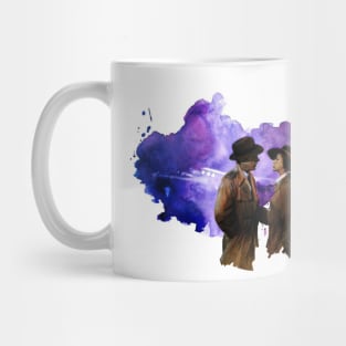 Artwork inspired in the end of the film Casablanca Mug
